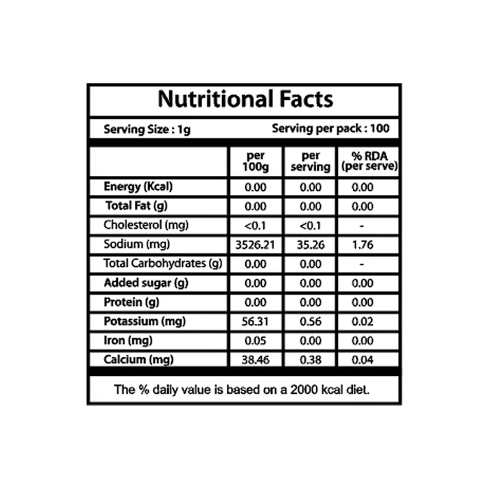 Natural Tattva Rock Salt Grinder - 100 Gm