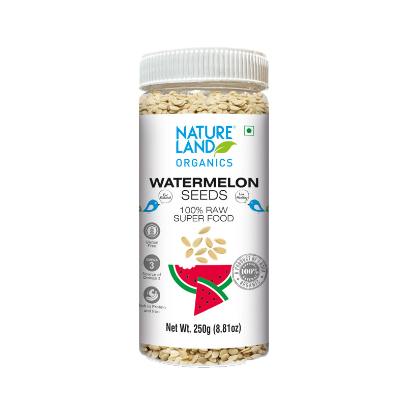 Natureland Watermelon Seeds Raw - 250 Gm