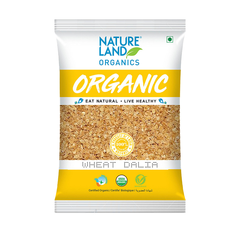 Natureland Wheat Dalia Porridge - 500 Gm