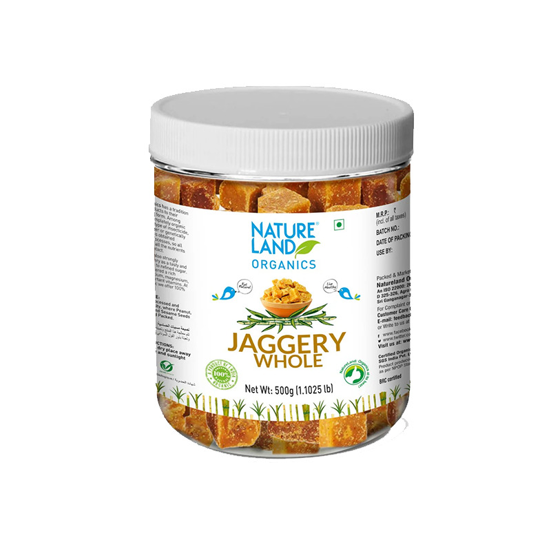 Natureland Jaggery Whole - 500 Gm
