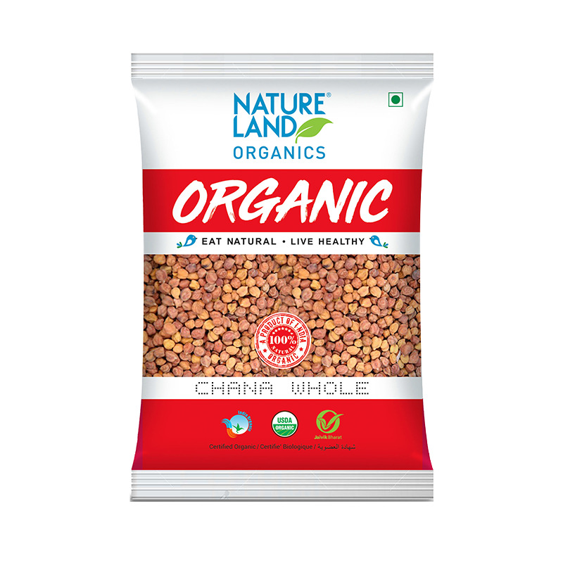 Natureland Chana Whole - 500 Gm