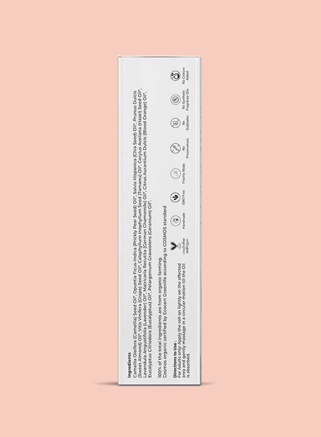 Juicy Chemistry Organic Prickly Pear Chia Tamanu Eye Rollon - 7 Gm