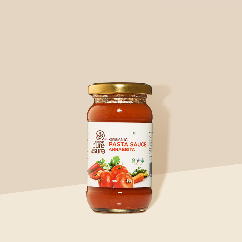 Pure Sure Organic Arrabbiata Sauce - 190 Gm