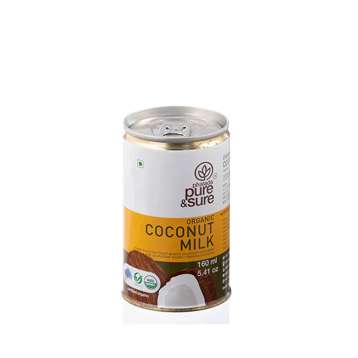 Pure Sure Organic Coconut Milk - 160 Ml
