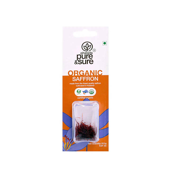 Pure Sure Organic Saffron - 05 Gm