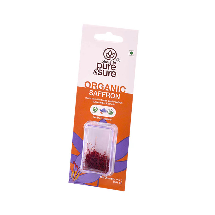 Pure Sure Organic Saffron - 05 Gm