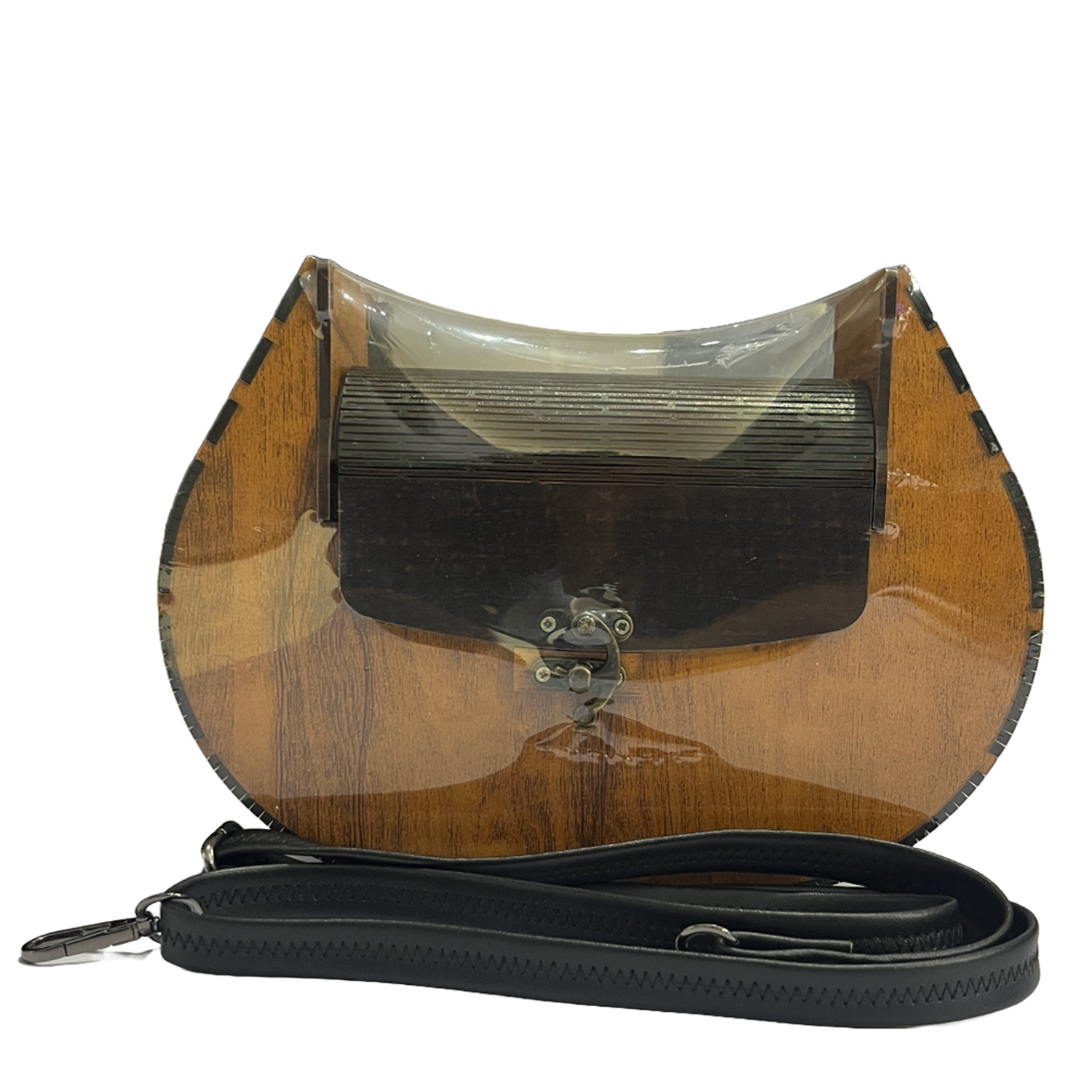 Femina Wooden Clutch