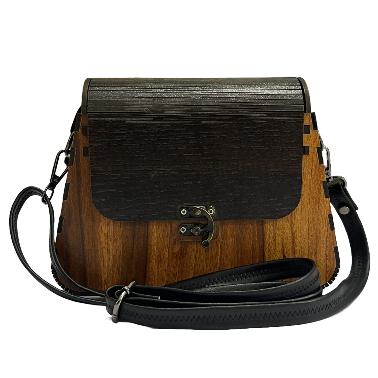 Shopper Wooden Clutch