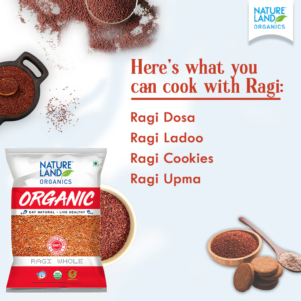 Natureland Ragi Whole - 1 Kg