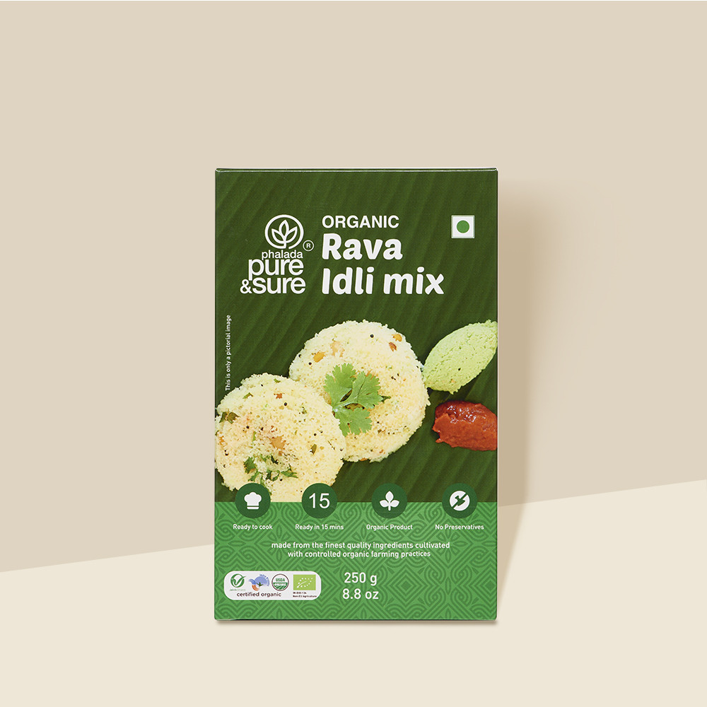 Pure Sure Organic Rava Idly Mix - 250 Gm