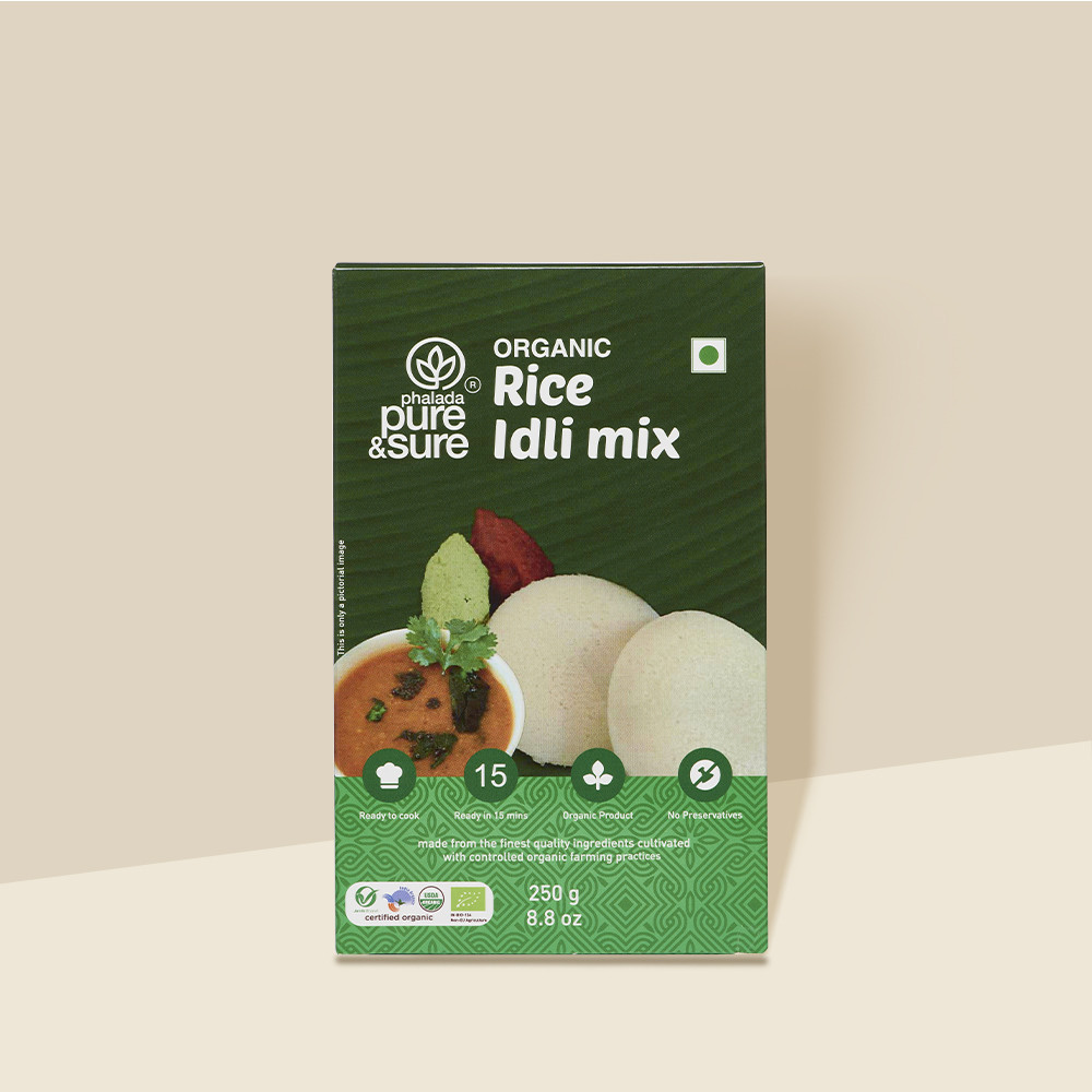 Pure Sure Organic Rice Idly Mix - 250 Gm