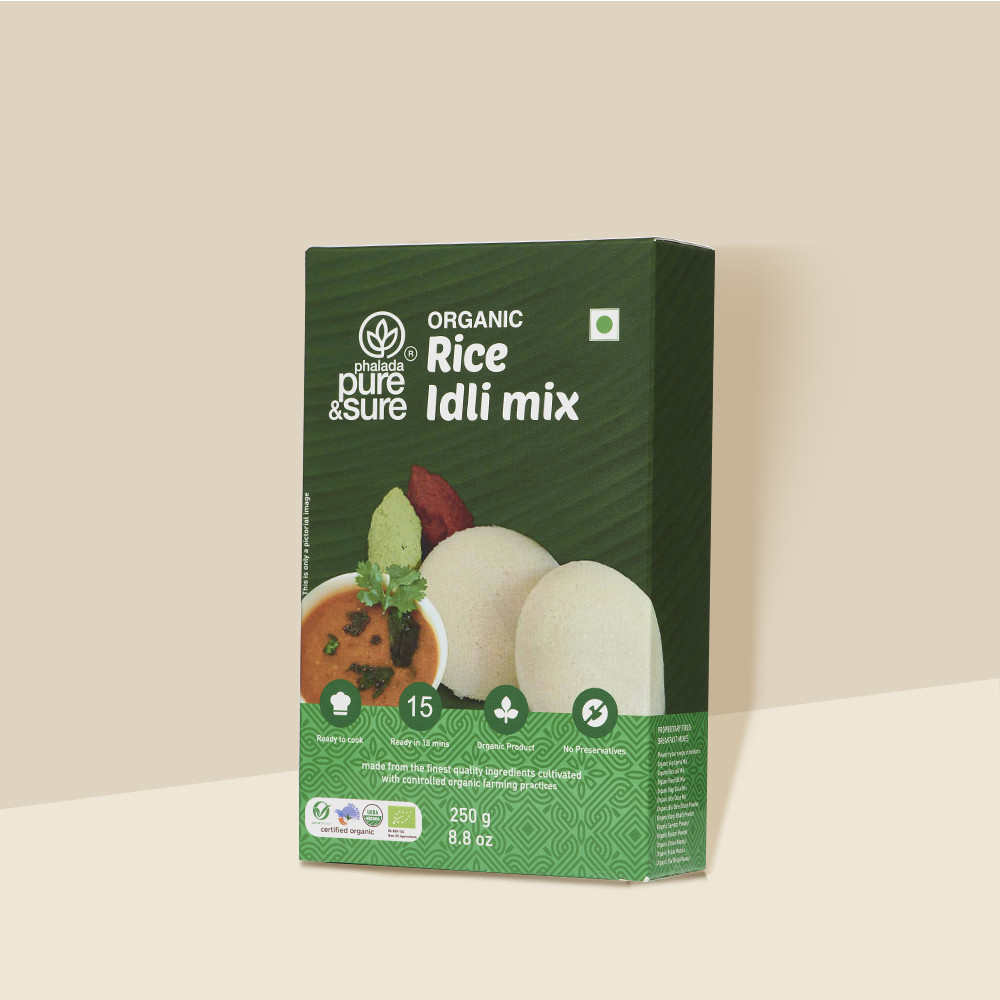 Pure  Sure Organic Rice Idly Mix - 250 Gm