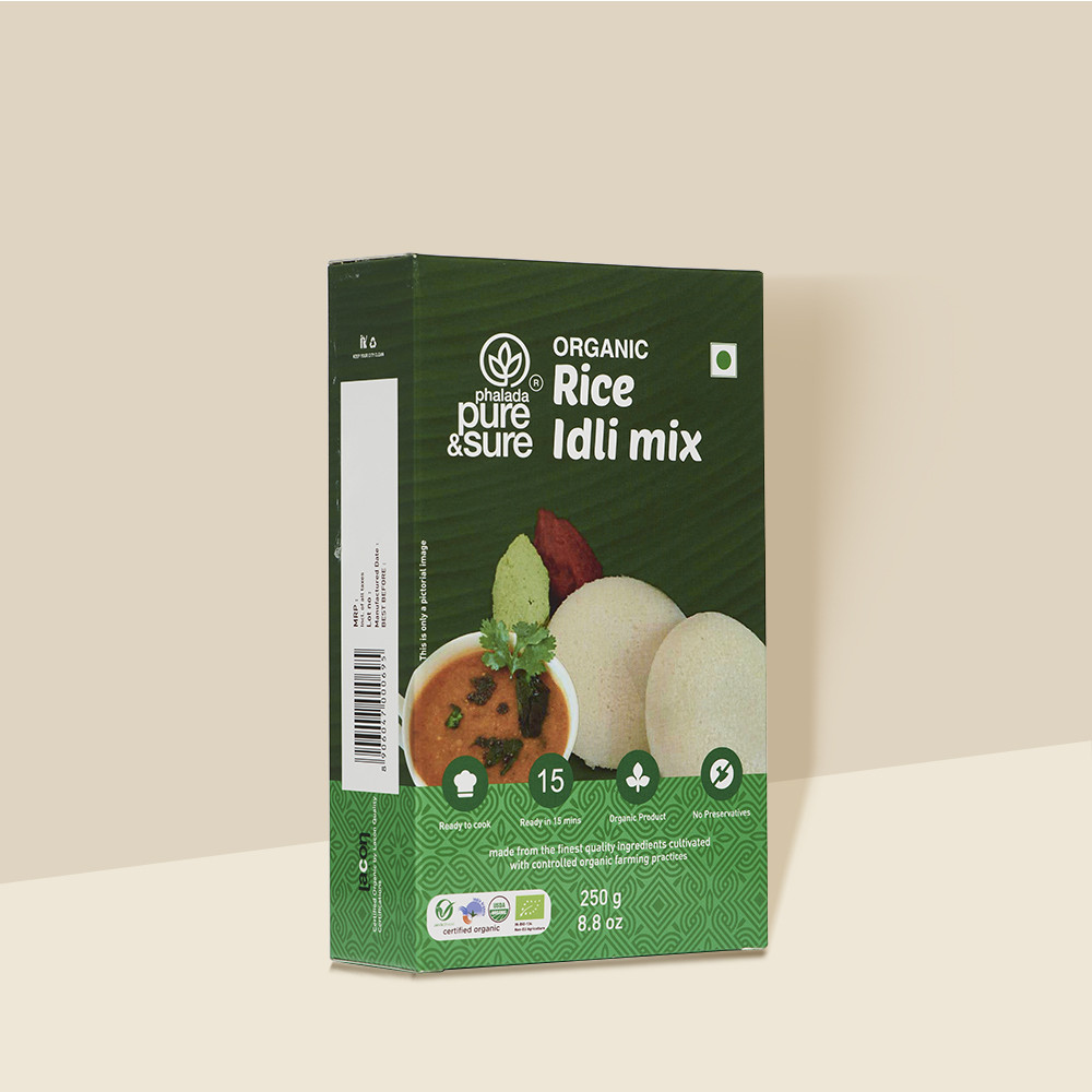 Pure Sure Organic Rice Idly Mix - 250 Gm