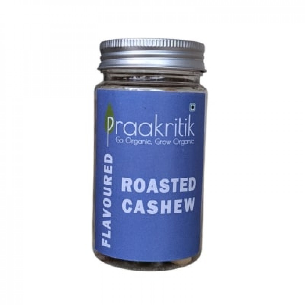 Praakritik Natural Roasted &amp; Salted Cashew - 100 Gm