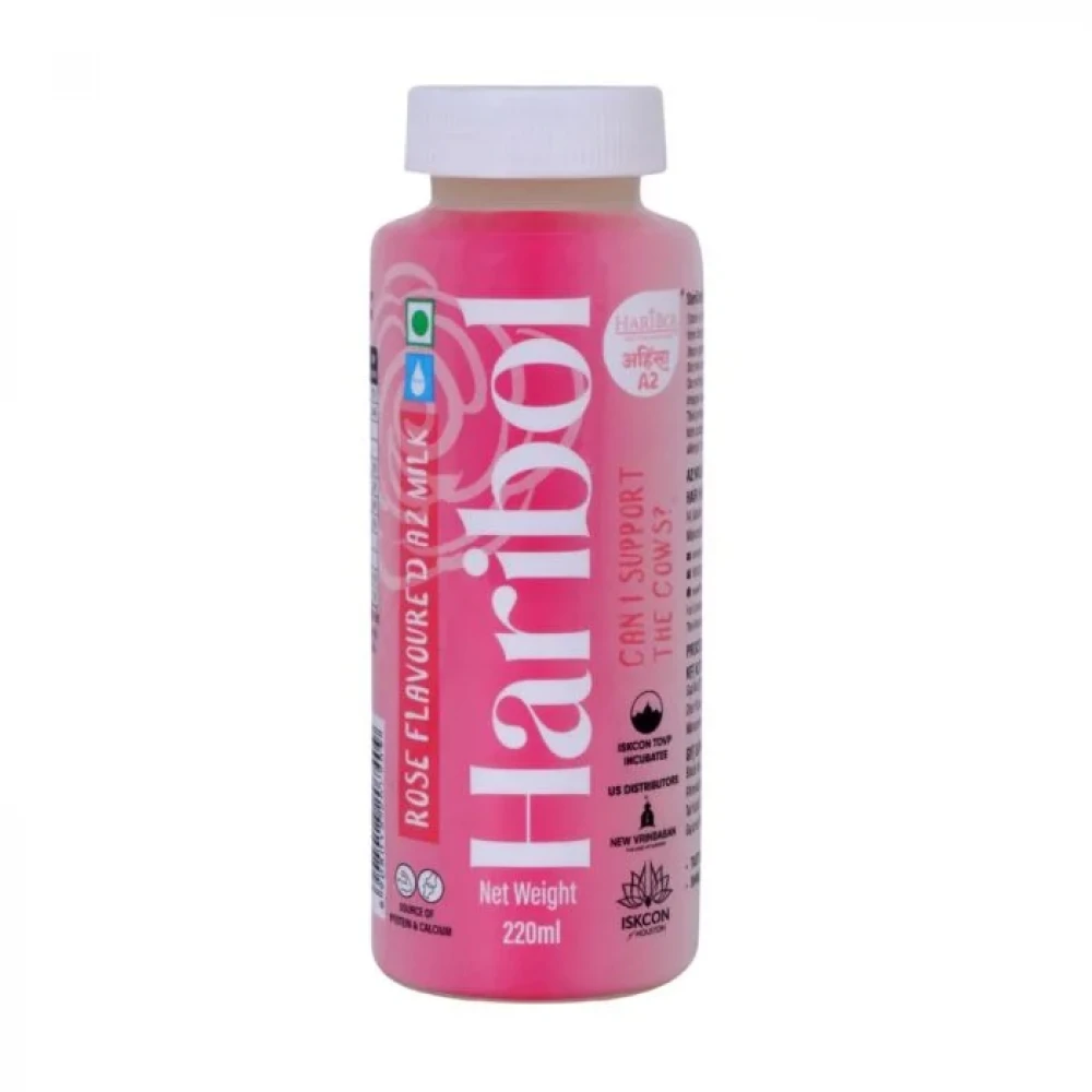 Image of Hari Bol A2 Flavoured Milk Rose - 220 Ml