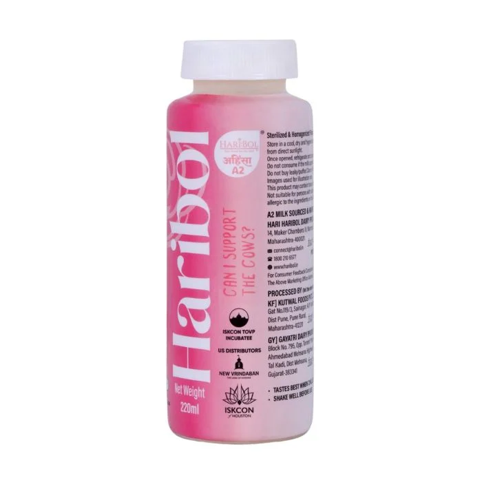 Hari Bol A2 Flavoured Milk Rose - 220 Ml