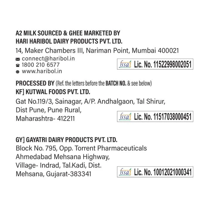 Hari Bol A2 Flavoured Milk Rose - 220 Ml