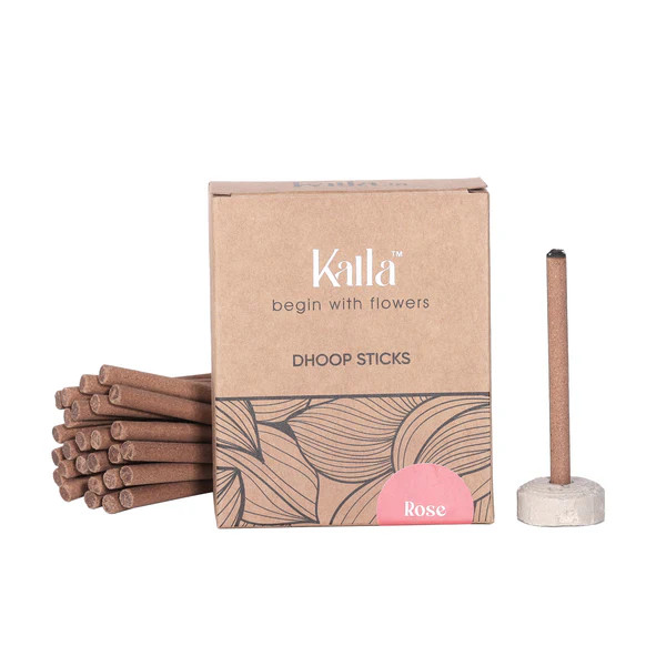 Kalla Rose Dhoop Sticks 40u - 100 Gm