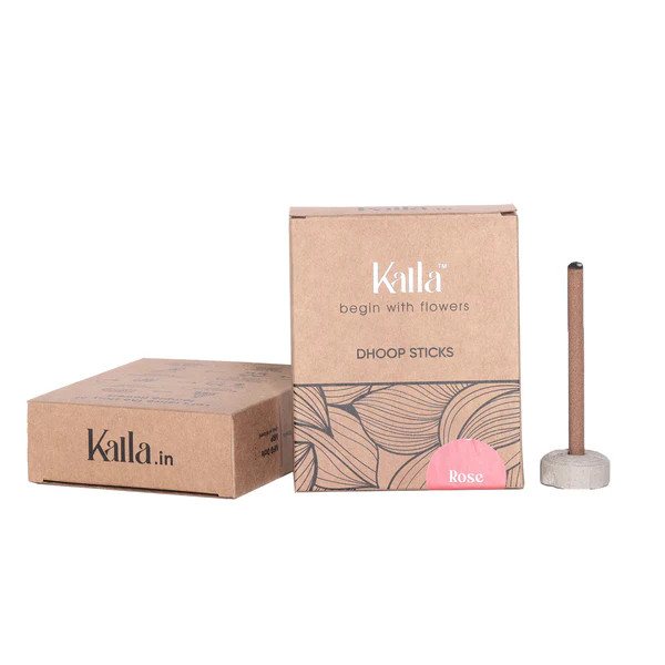 Kalla Rose Dhoop Sticks 40u - 100 Gm