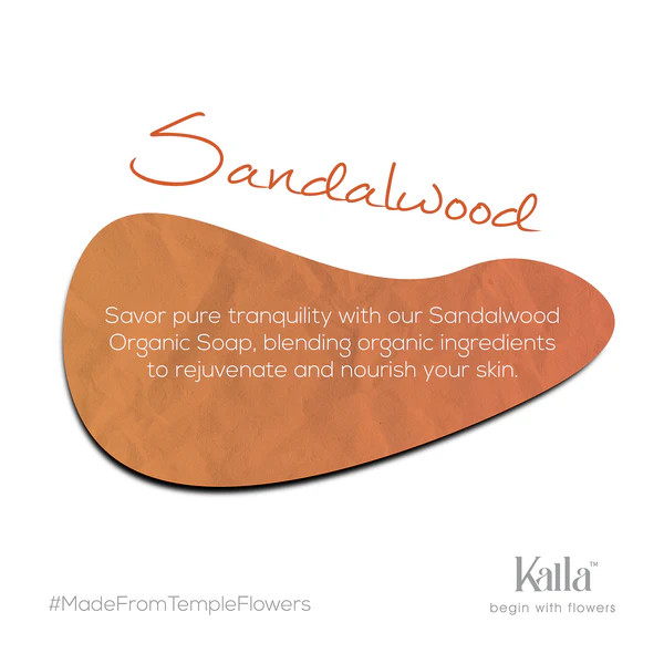 Kalla Sandalwood Soap Box 100gx4u - 400 Gm