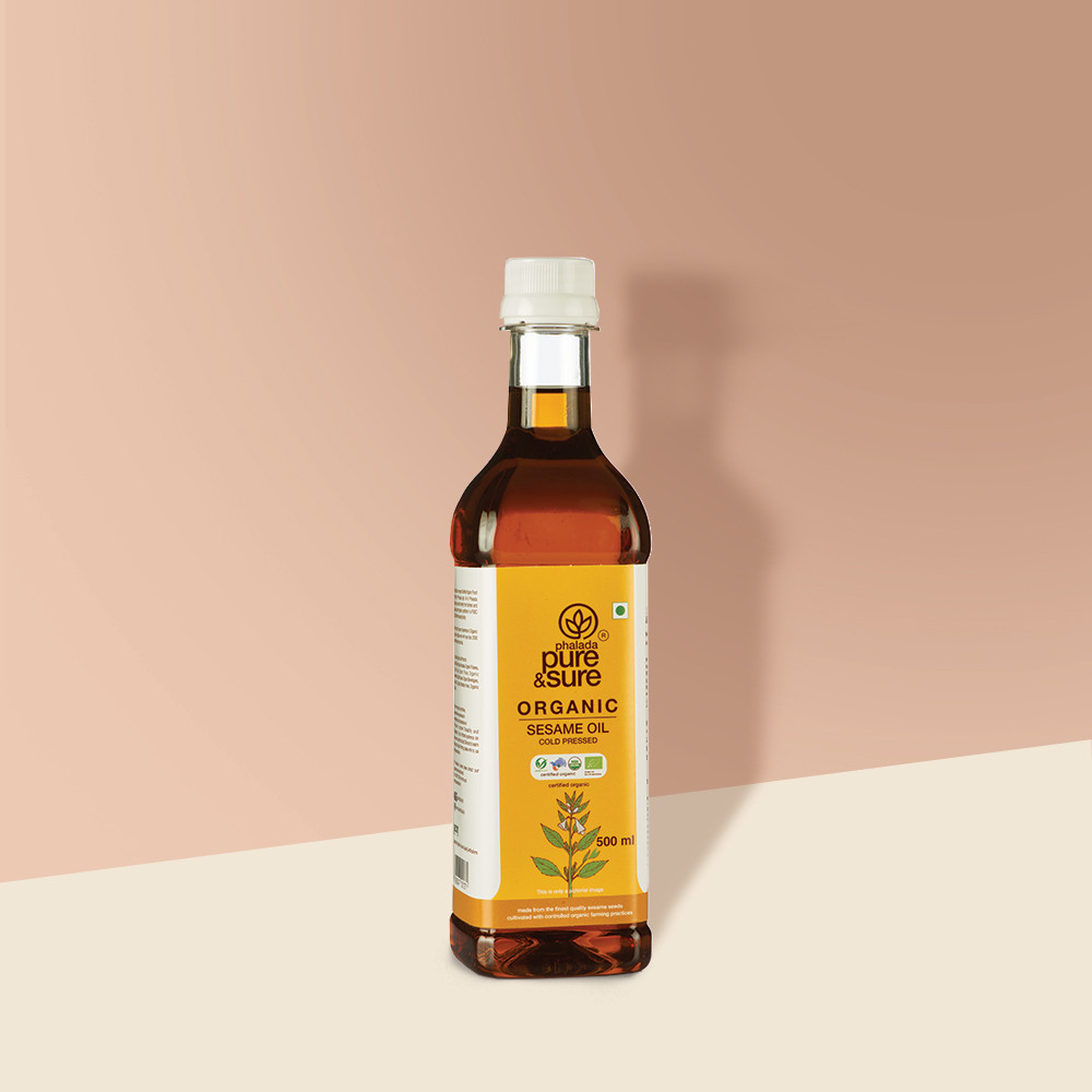 Pure Sure Organic Sesame Oil - 500 Ml