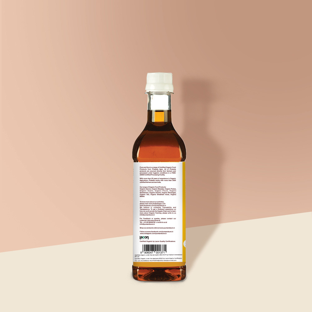 Pure Sure Organic Sesame Oil - 500 Ml