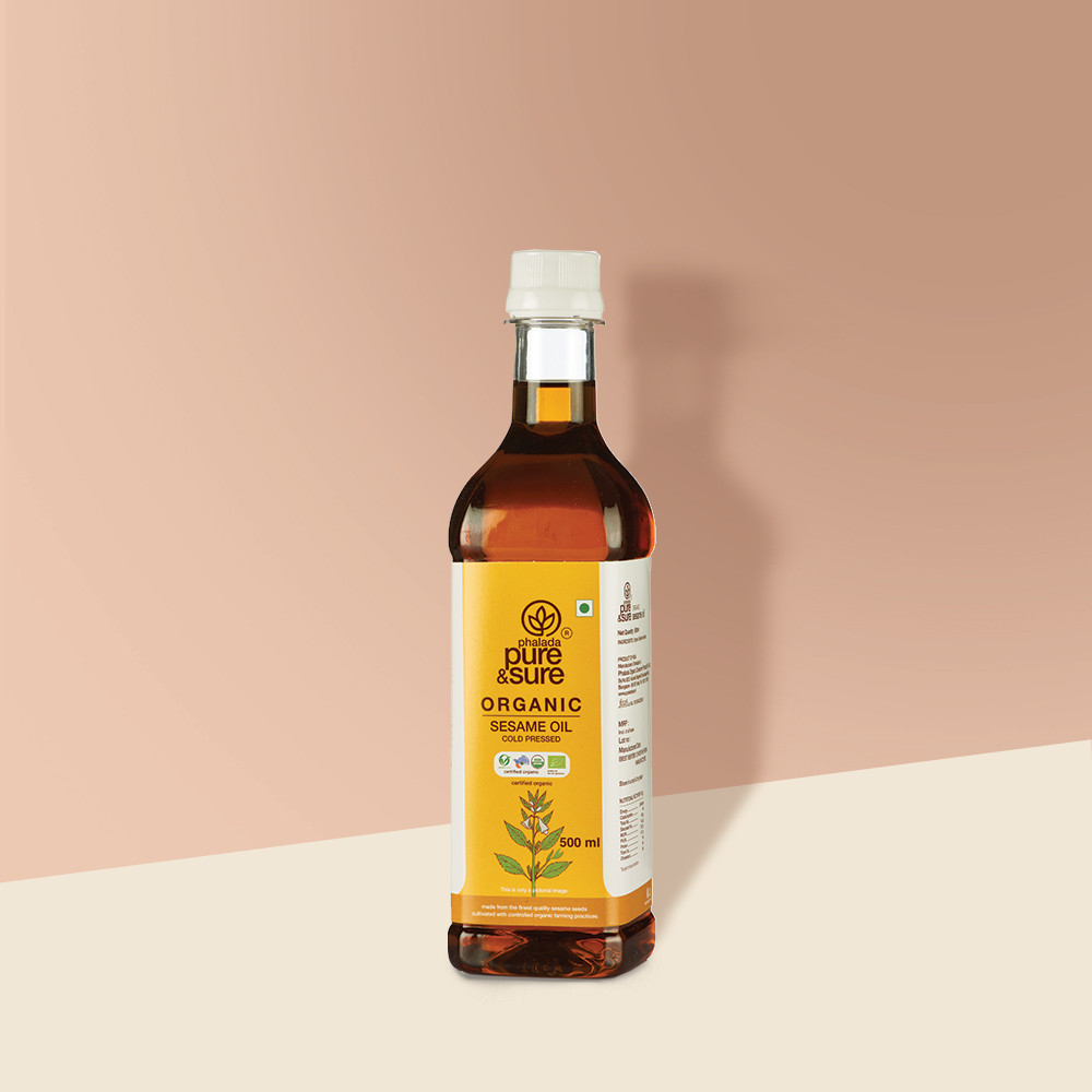 Pure Sure Organic Sesame Oil - 500 Ml