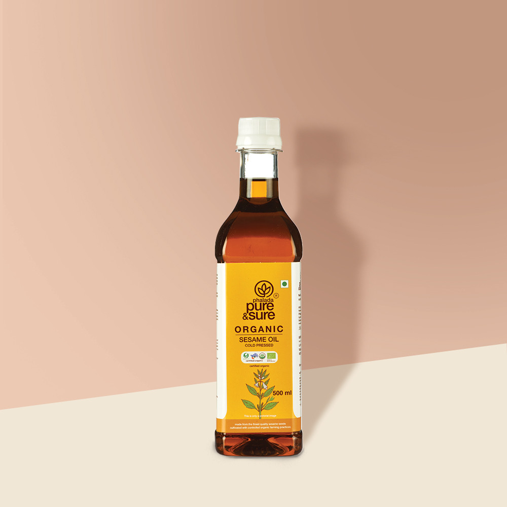 Pure Sure Organic Sesame Oil - 500 Ml