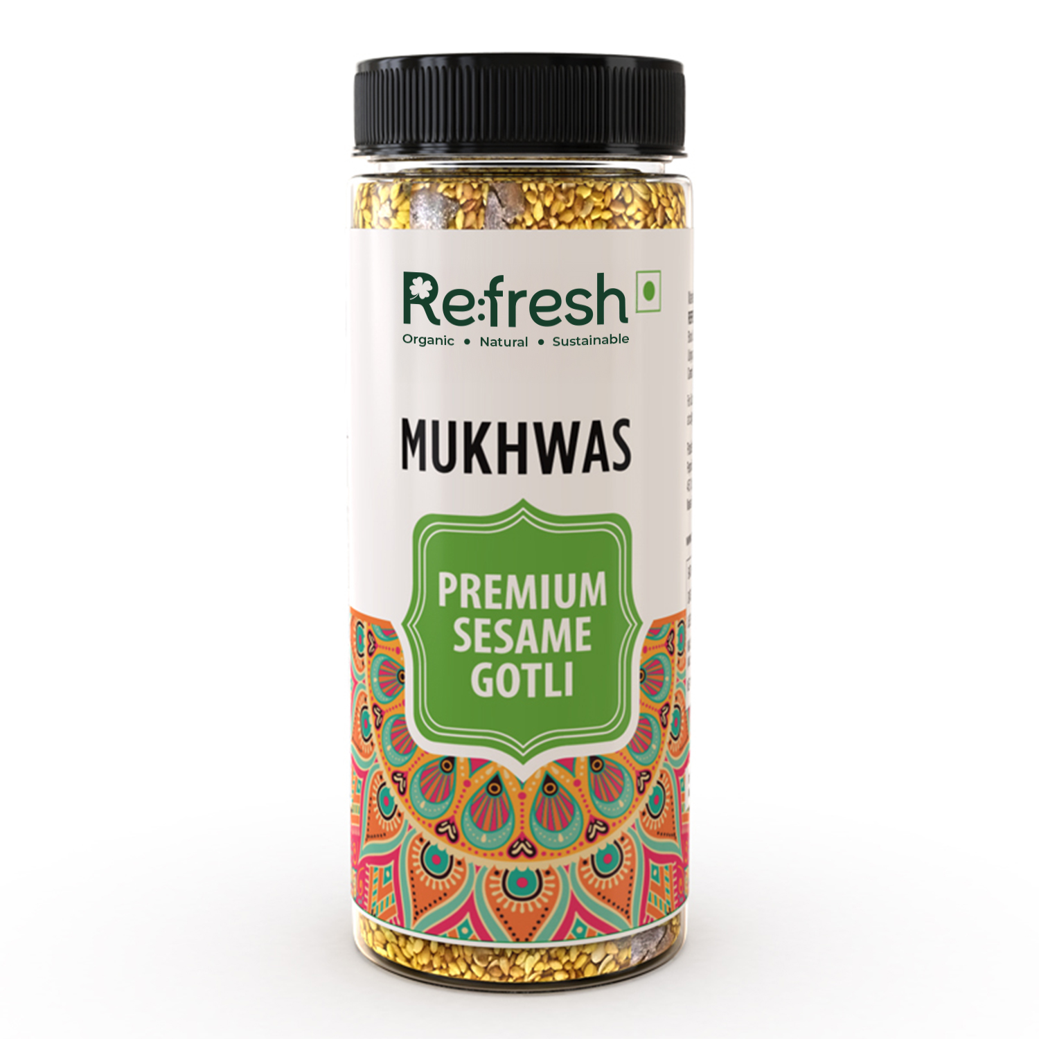 REFRESH PREMIUM SESAME GOTLI MUKHWAS - 90 GM