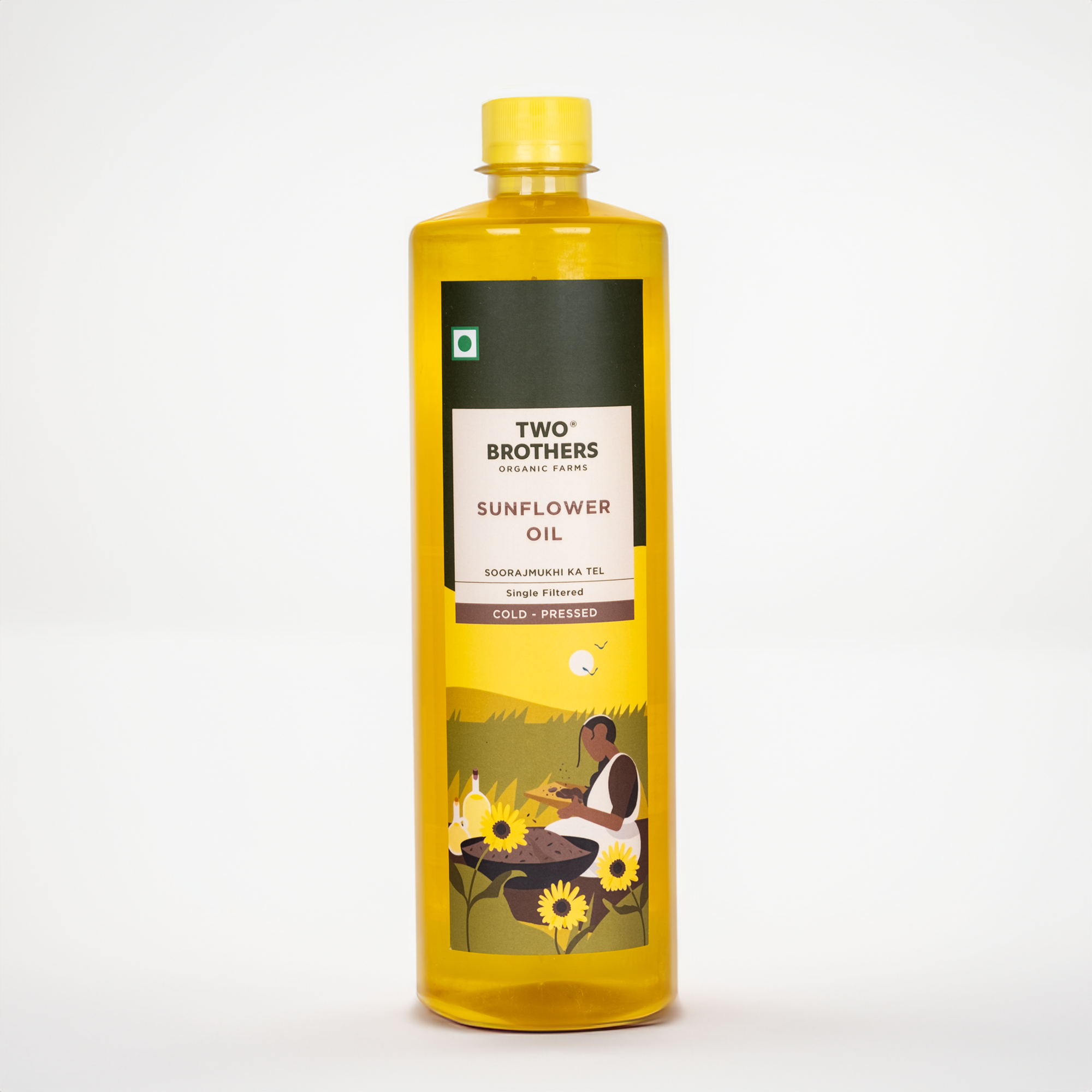 Two Brothers Sunflower Oil 1l Plastic