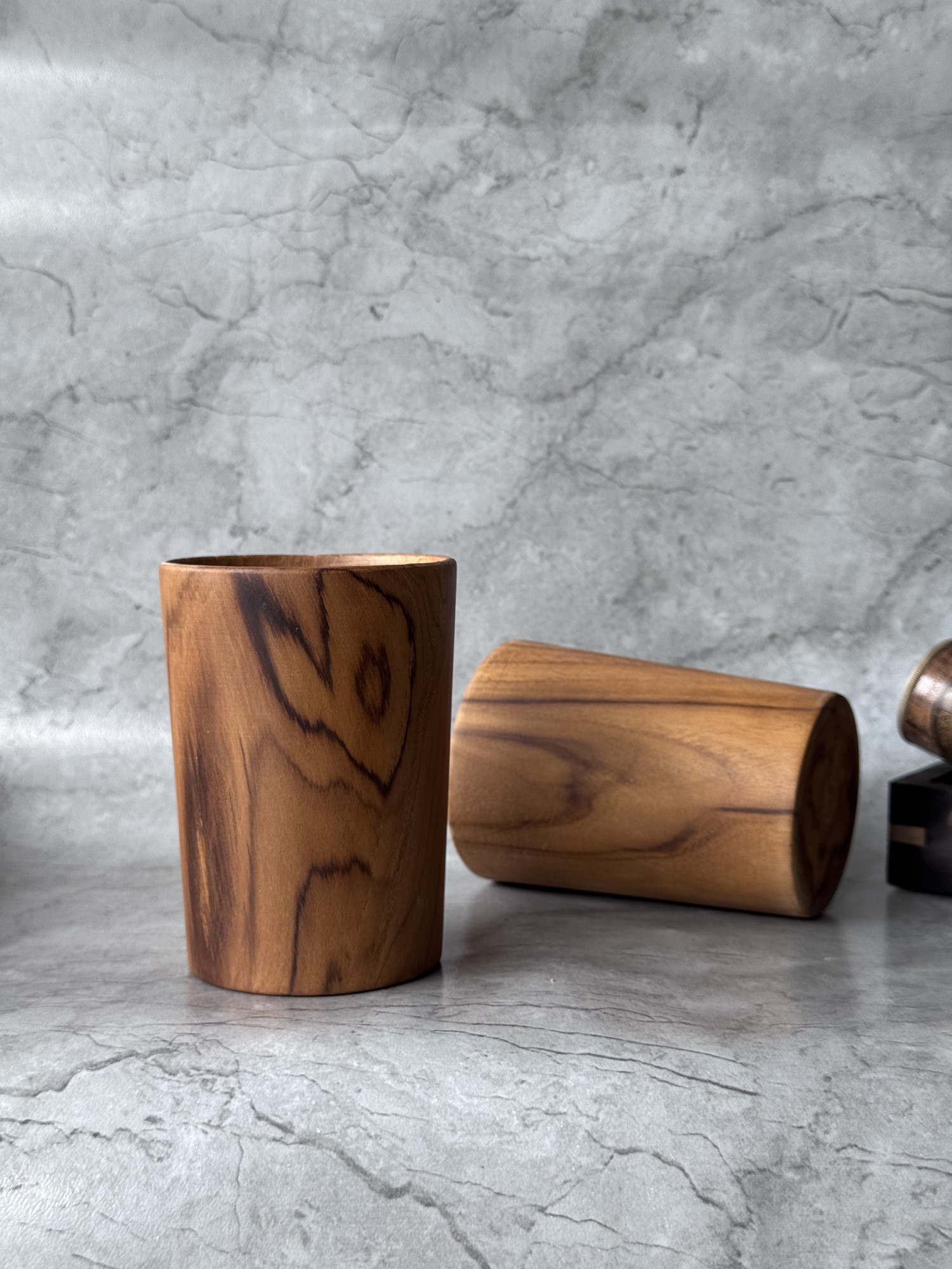TEAK WOOD PLAIN GLASS - 1 U