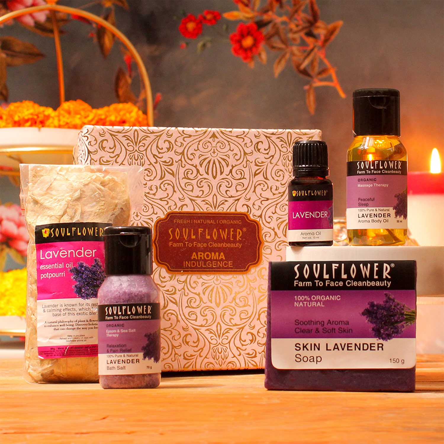 Soulflower Lavender Try Me Gift Set