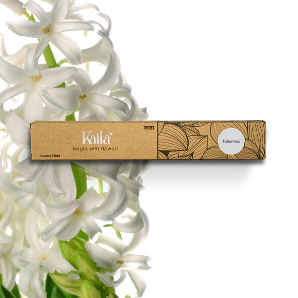 Kalla Tuberose Agarbatti 40u - 70 Gm