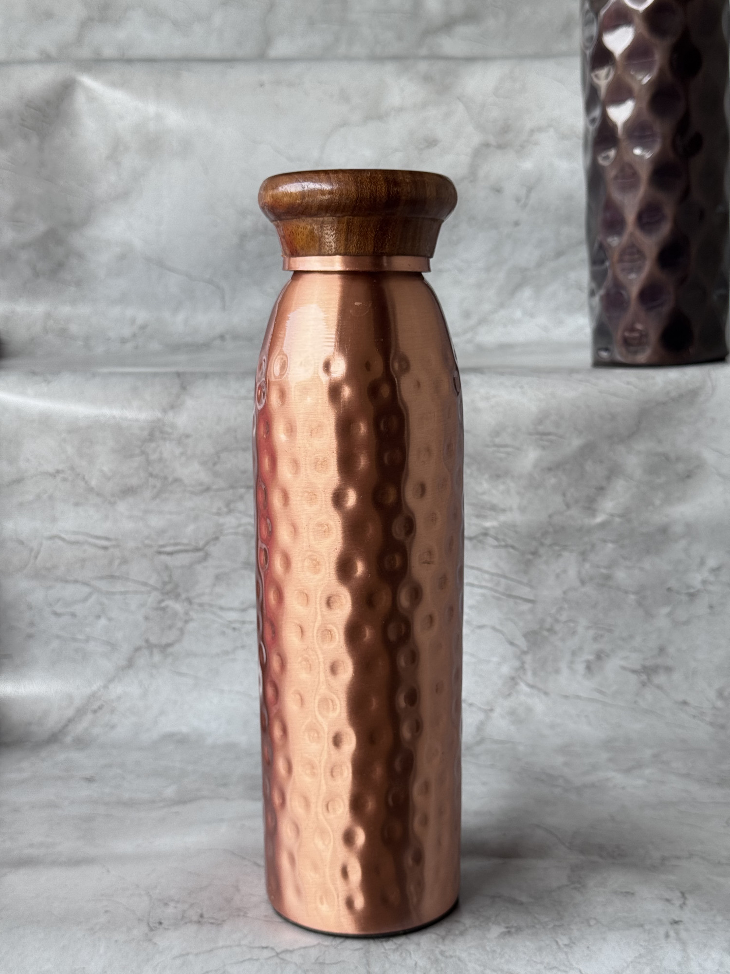 Ac Ayurveda Full Spotted Copper Bottle 1000 Ml - 1 U