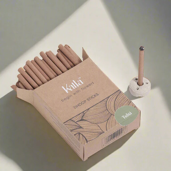 Kalla Tulsi Dhoop Sticks 40u - 100 Gm