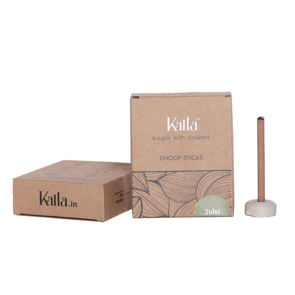 Kalla Tulsi Dhoop Sticks 40u - 100 Gm