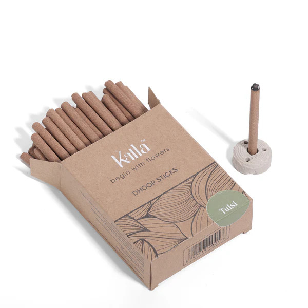 Kalla Tulsi Dhoop Sticks 40u - 100 Gm