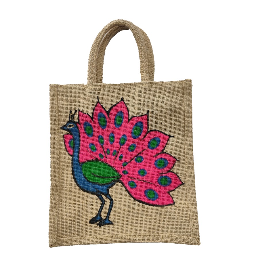 Jute Bag 10 X 11 Tiffin Small U - Main Image