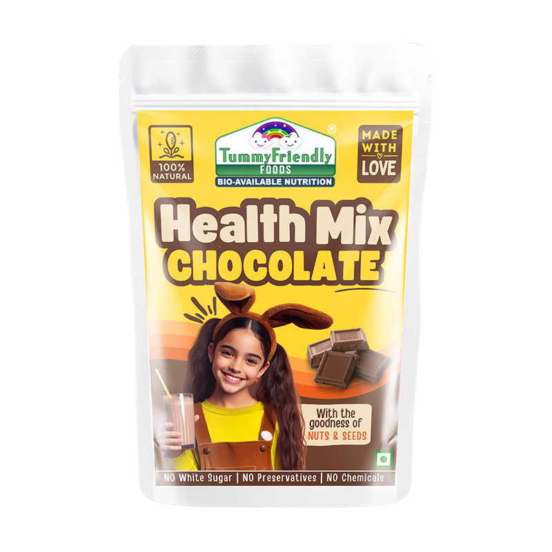 TummyFriendly Foods Health Mix With Chocolate And Jaggery Sweet - 100 Gm