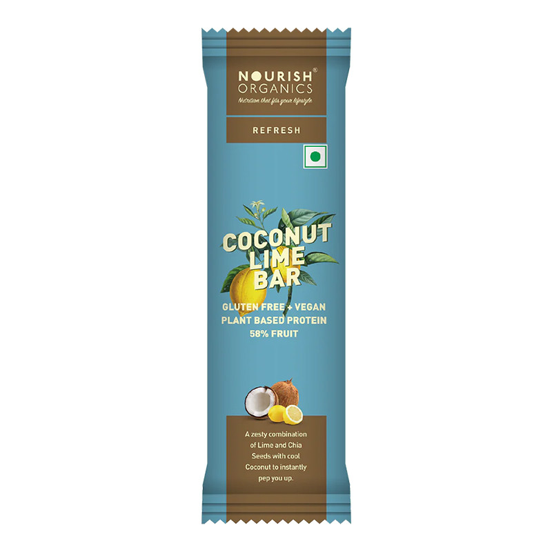 Nourish Organics Coconut Lime Bar 30g
