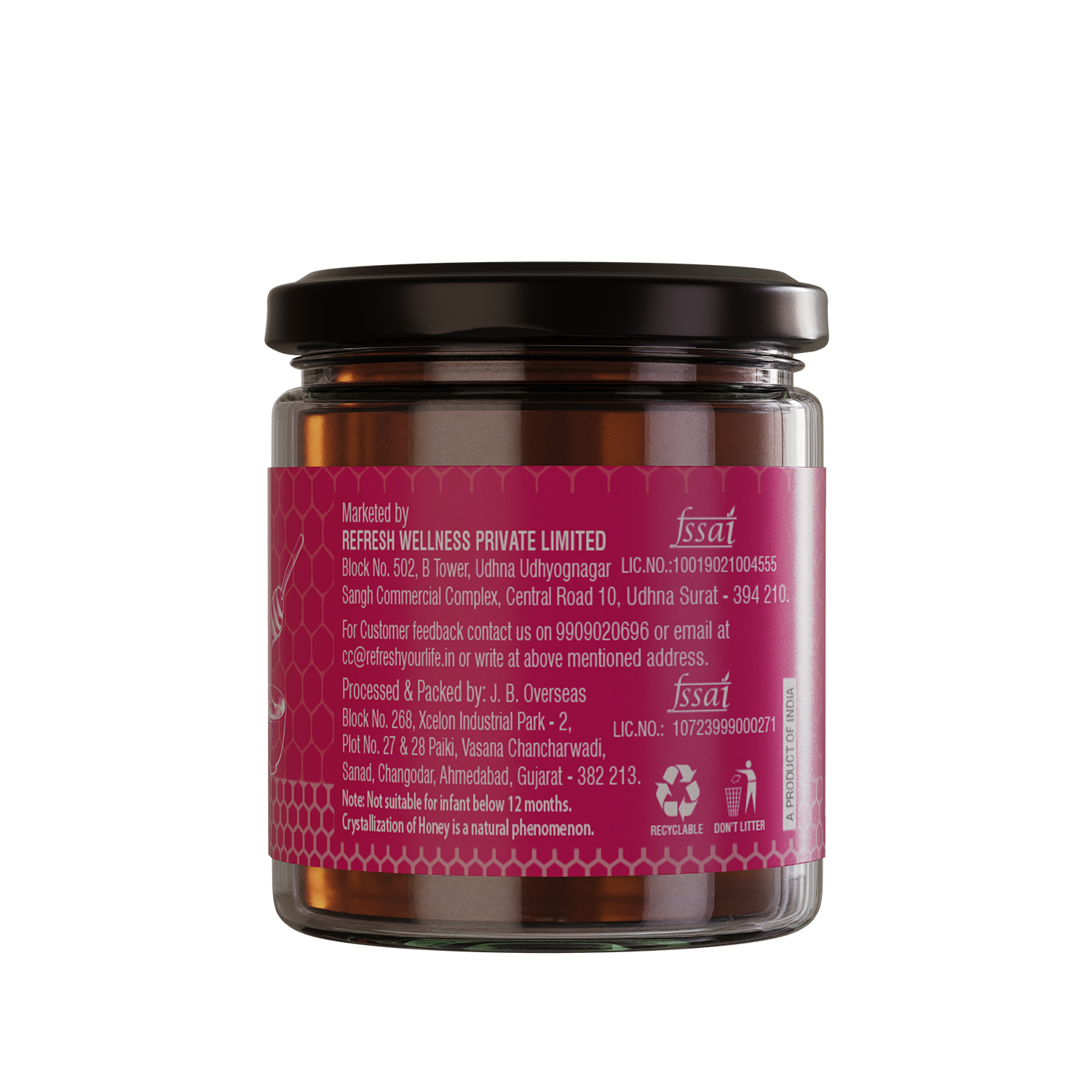 Refresh Lychee Honey - 50 g