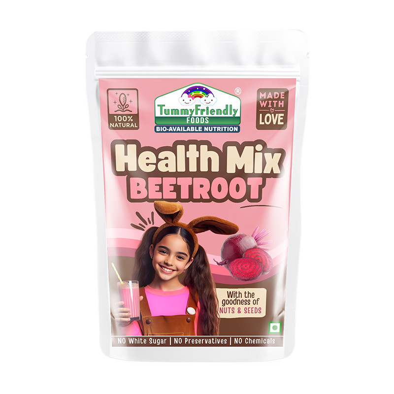 TummyFriendly Foods Health Mix With Beetroot And Jaggery Sweet - 100 Gm