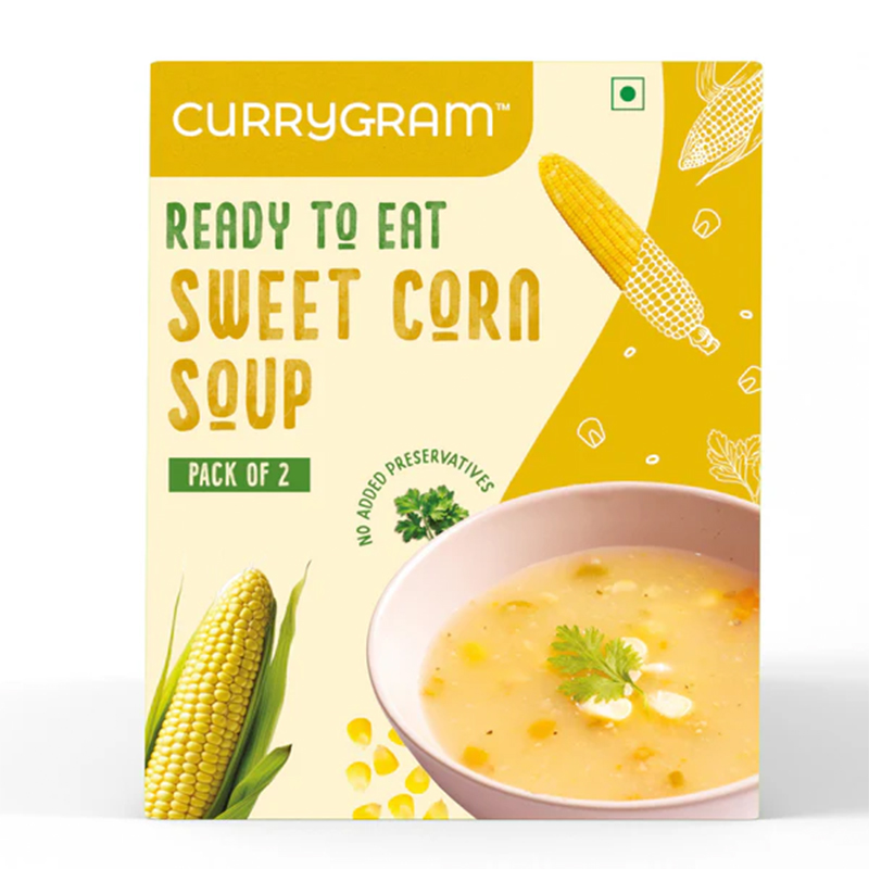 Conscious Food Sweet Corn Soup 300g - Instant Healthy Soup