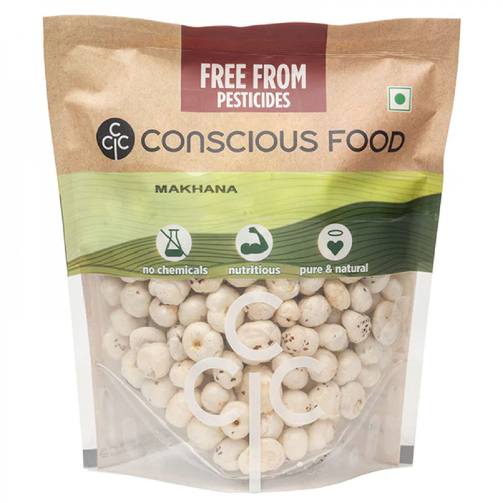 Image of Conscious Food Puffed Makhana (Fox Nuts) 50g