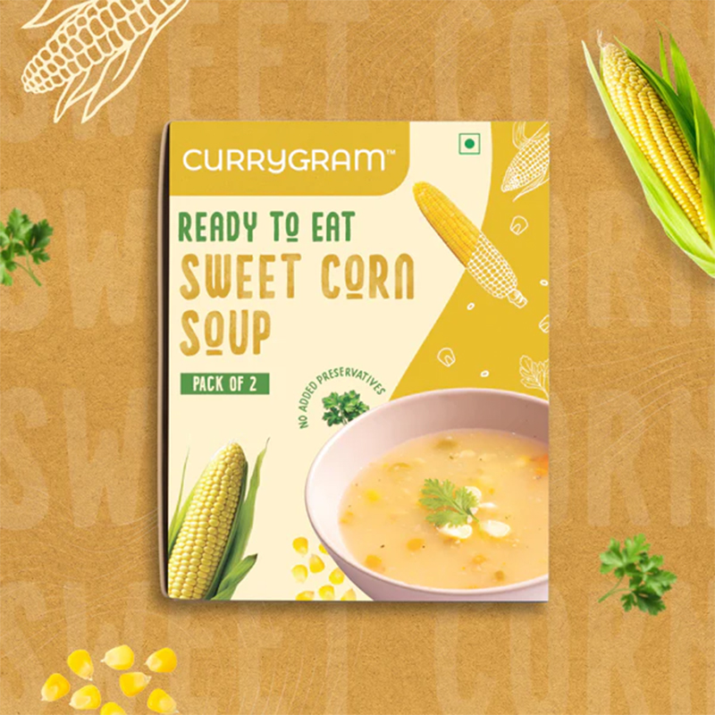 Conscious Food Sweet Corn Soup 300g - Instant Healthy Soup