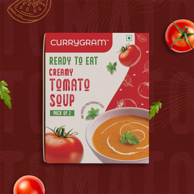 Conscious Food Creamy Tomato Basil Soup 300g - Instant Gourmet