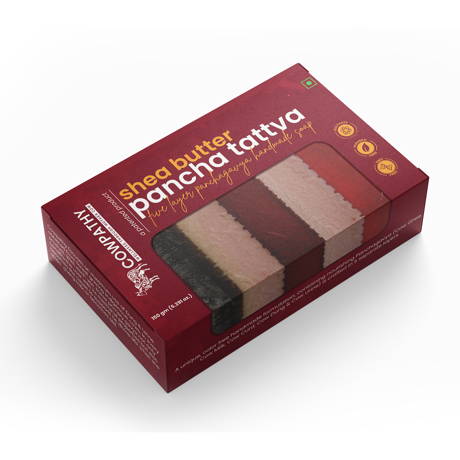 Cowpathy Panchgavya Soap Shea Butter