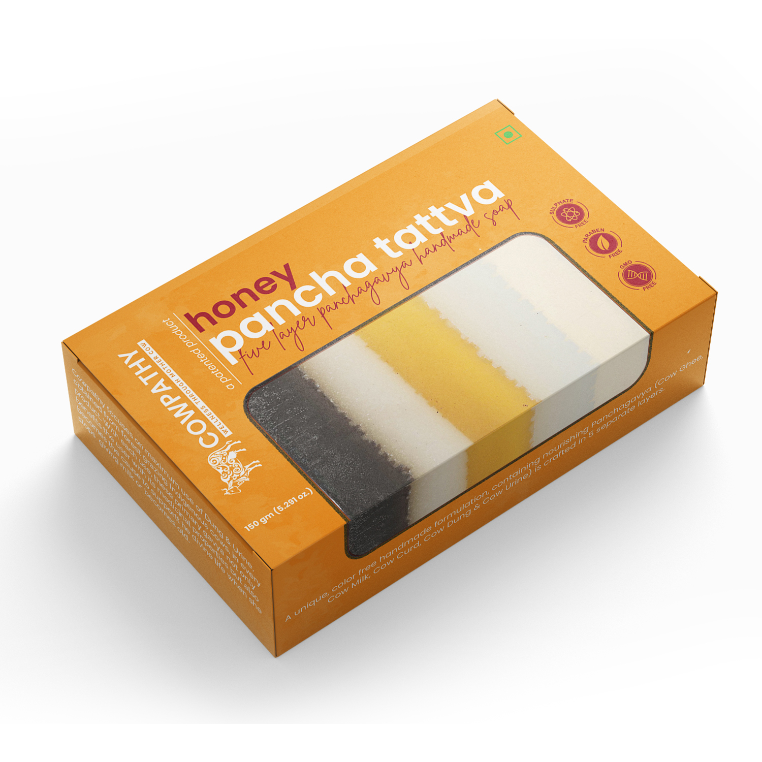 Cowpathy Panchgavya Soap Honey