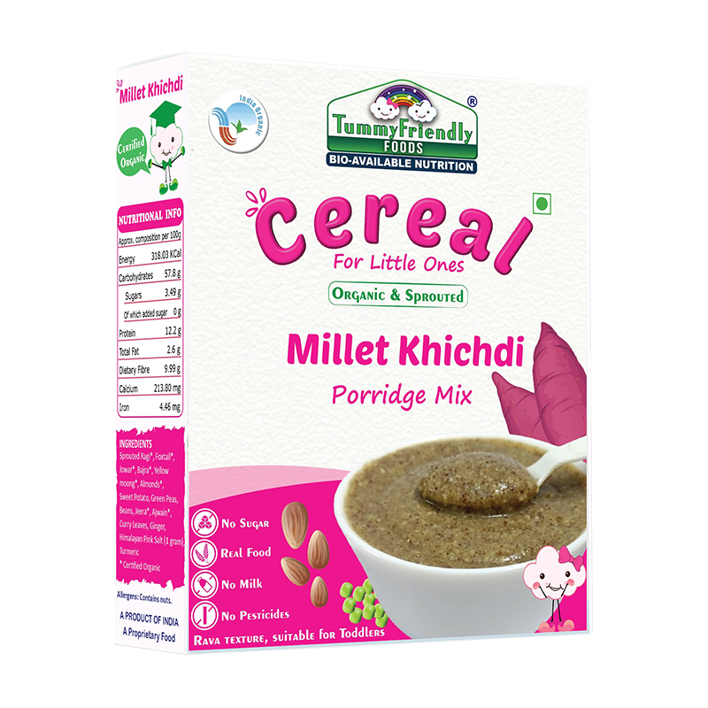 TummyFriendly Foods Millet Khichdi For Toddler 12 Months - 200 Gm