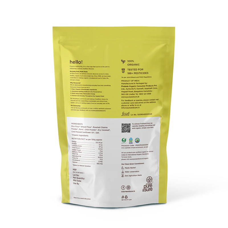 Pure Sure Organic Kodbale - 120 Gm